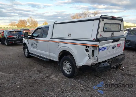 2021 Ford F-150 Xl из США, поврежденный, VIN 1FTEX1EP6MKD91517